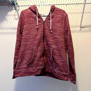 Womens large zip up hoodie from Sonoma
